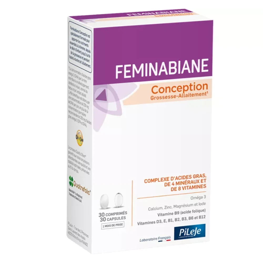 Pileje Feminabiane Design 30 Compresse + 30 Capsule