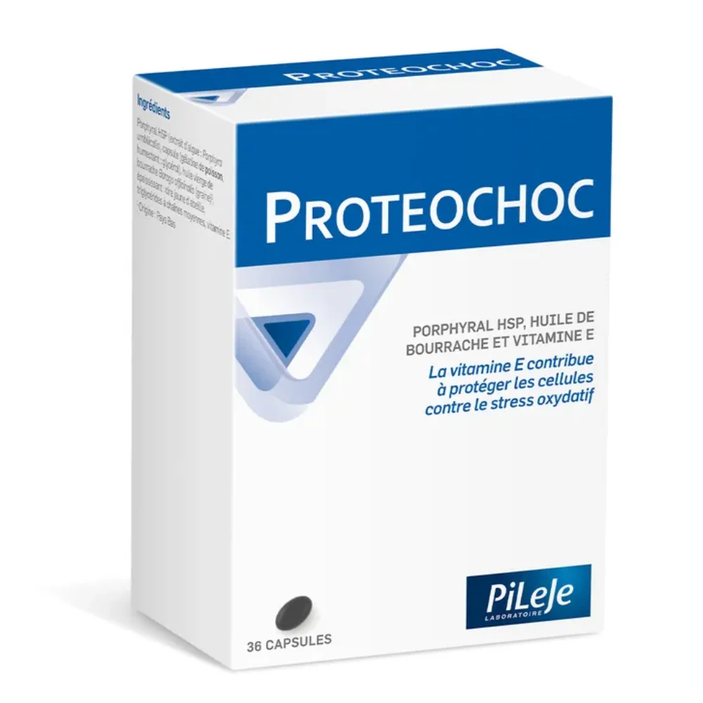Pileje Proteochoc Porphyral HSP e olio di borragine e vitamina E 36 capsule