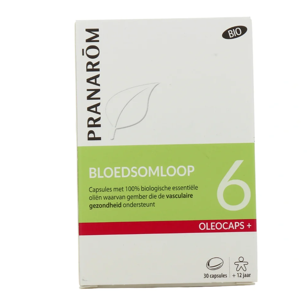 Pranarôm Oleocaps N°6 Circolazione Bio 30 Capsule