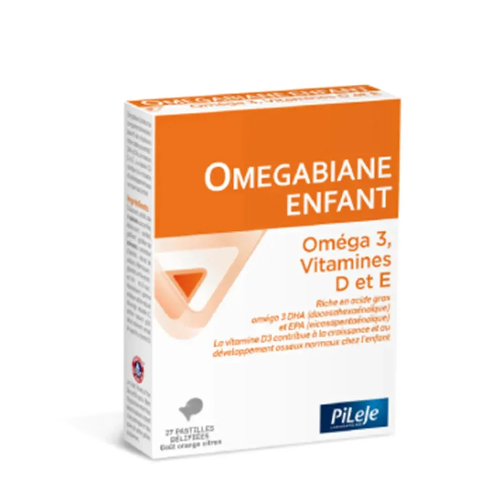 Pileje Omegabiane Omega3, Vitamina D ed E 27 Pastiglie Gelificate
