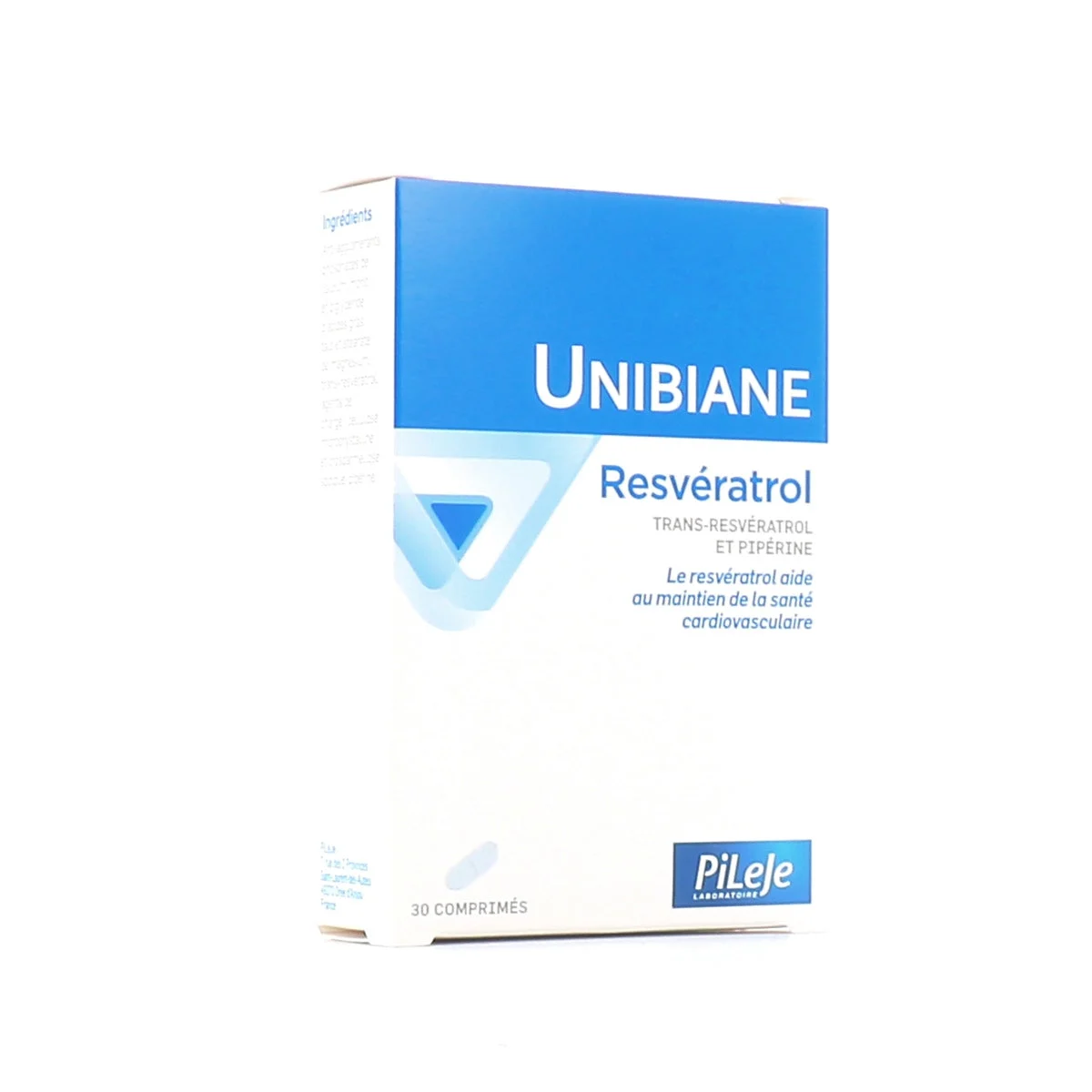 Pileje Unibiane Resveratrolo 30 compresse