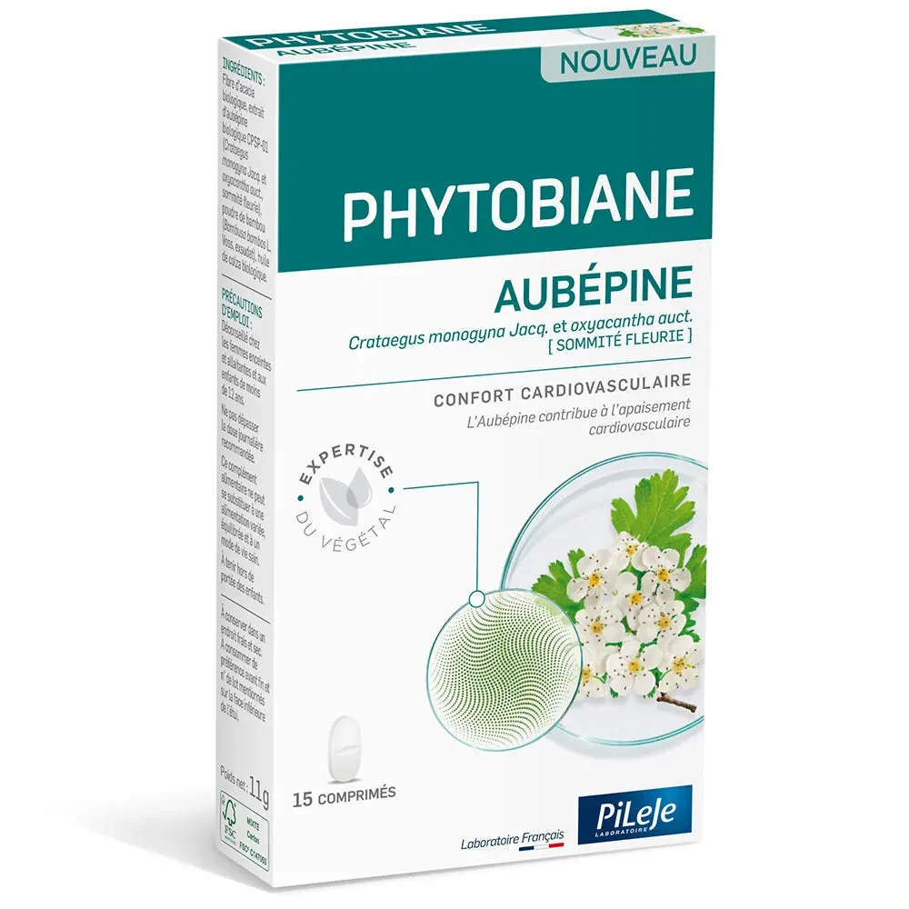 Pileje Phytobiane Biancospino Comfort Cardiovascolare 15 compresse