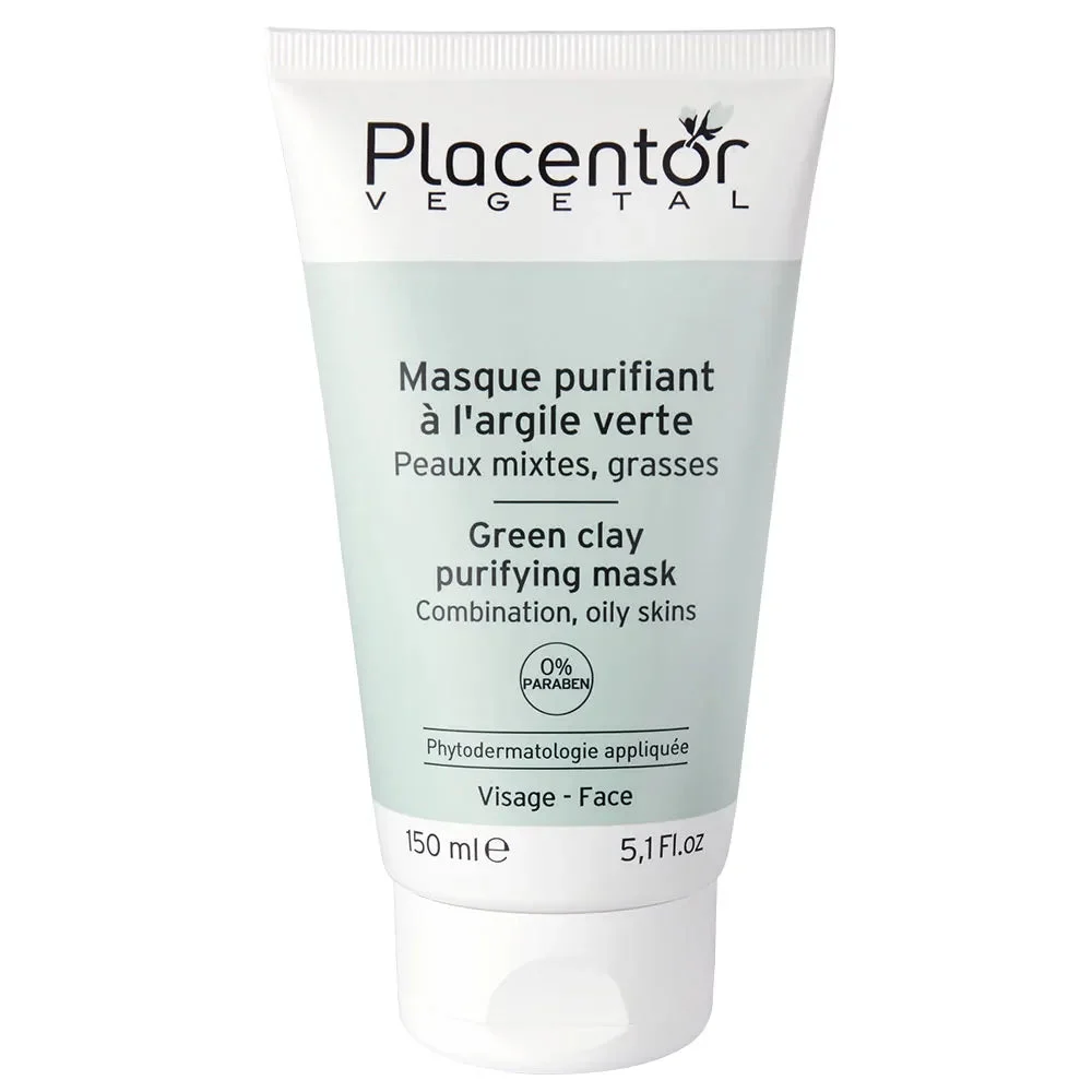 Placentor Vegetal Maschera Purificante Argilla Verde 150ml