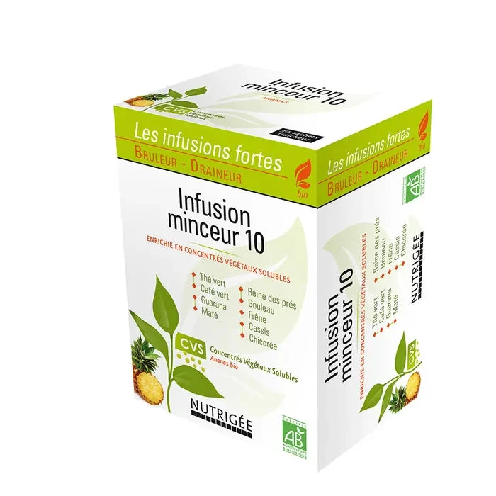 Nutrigée Infuso Dimagrante 10 Bio 30 Bustine