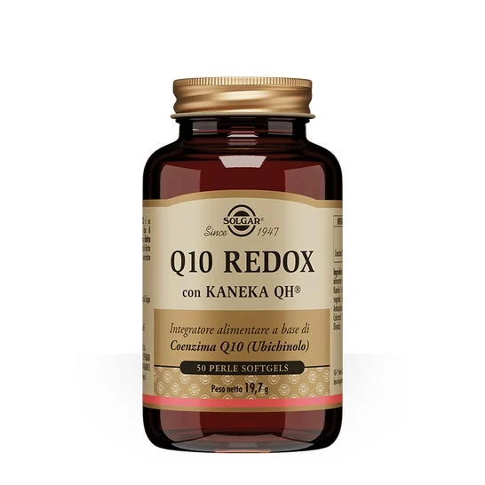 Solgar Q10 Redox Kaneka QH Ubichinolo 100mg 50 perle softgels