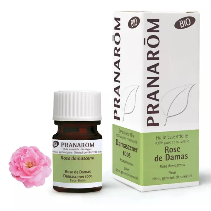 Oli Essenziali Pranarôm Olio Essenziale Di Rosa Damasco Bio 2ml