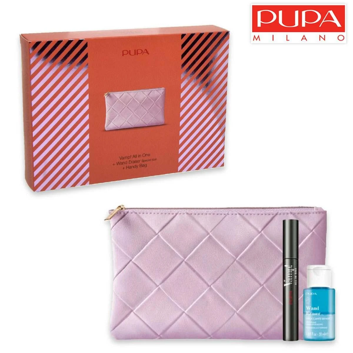Pupa cof.mascara vamp all in one + struccante bifasico 50ml