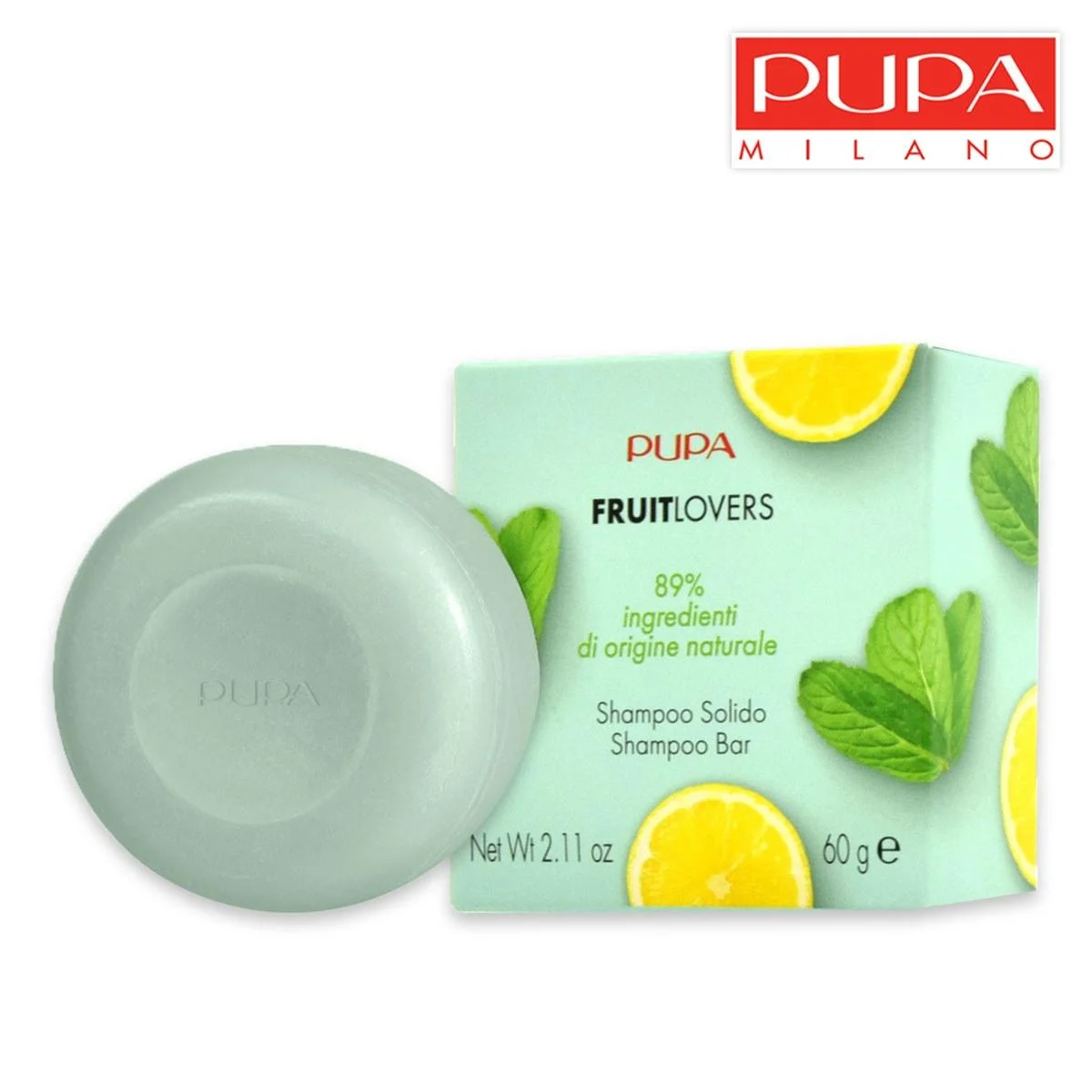 Pupa Fruit Lovers shampoo solido 60 gr