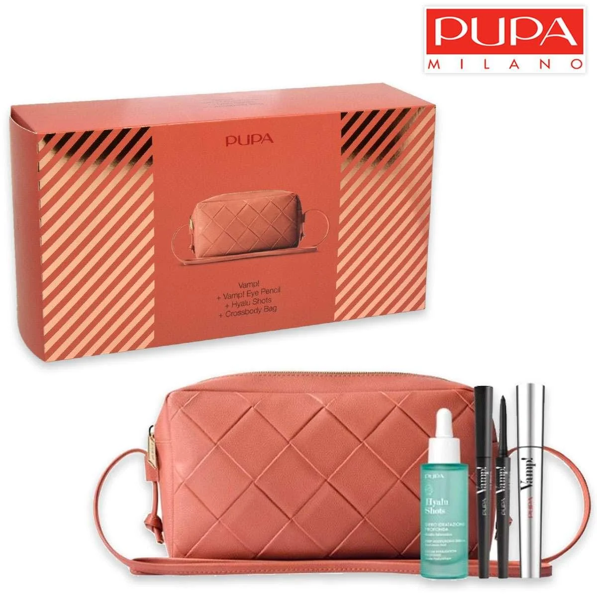Pupa cof.new mascara vamp + matita occhi + ialushot