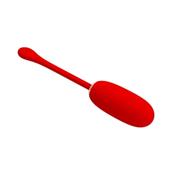 Pretty Love Julius Huevo Vibrador Impermeble Recargable Rojo 1ud