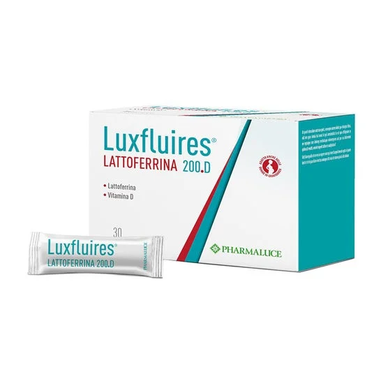 Pharmaluce Luxfluires Lattoferrina 200.D 30 Unità