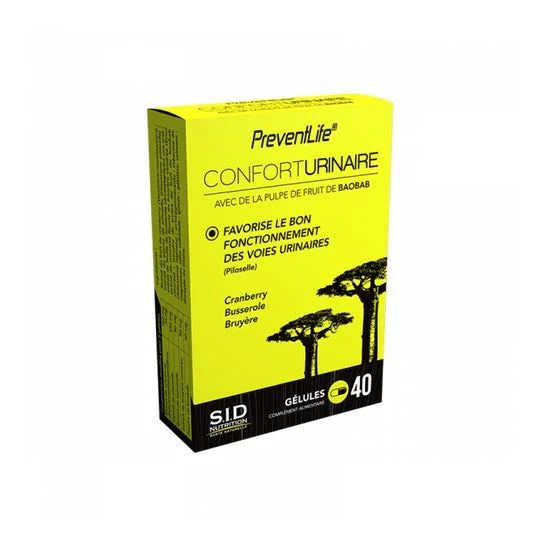 Sid Nutrition - Prevenire la vita Comfort urinario 40 capsule
