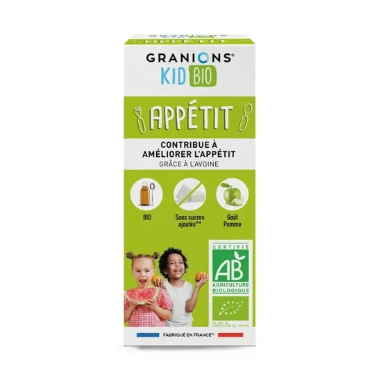 Granions Kids Appetite Syrup Syrup Pear Flavor 125ml