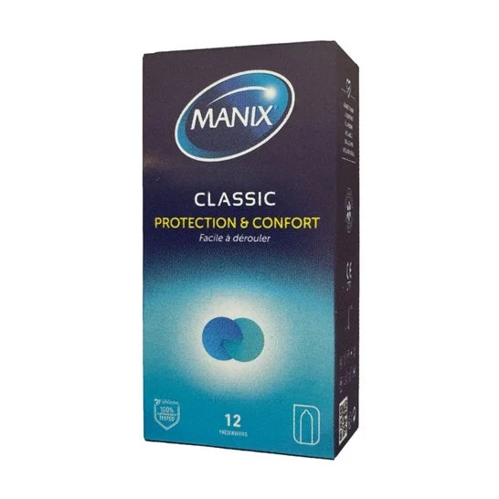 Manix Classic Protección & Confort Preservativos 12uds