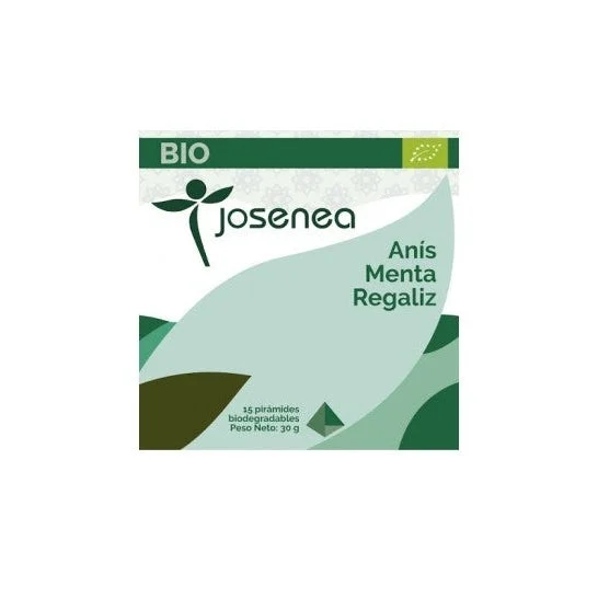 Josenea anice menta liquirizia bio scatola 15 piramidi