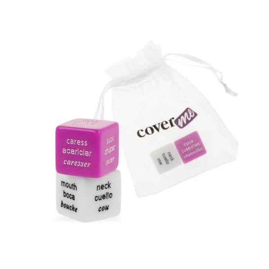 CoverMe Erotic Dice Set 2 pezzi