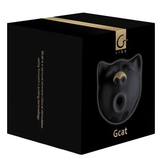 G-Vibe Gcat Mystic Succionador de Clítoris Negro 1ud