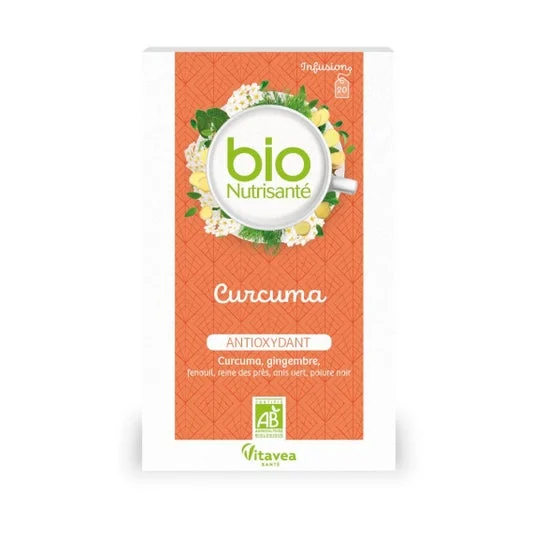 Nutrisanté Infusión Cúrcuma Antioxidante 20 Sobres