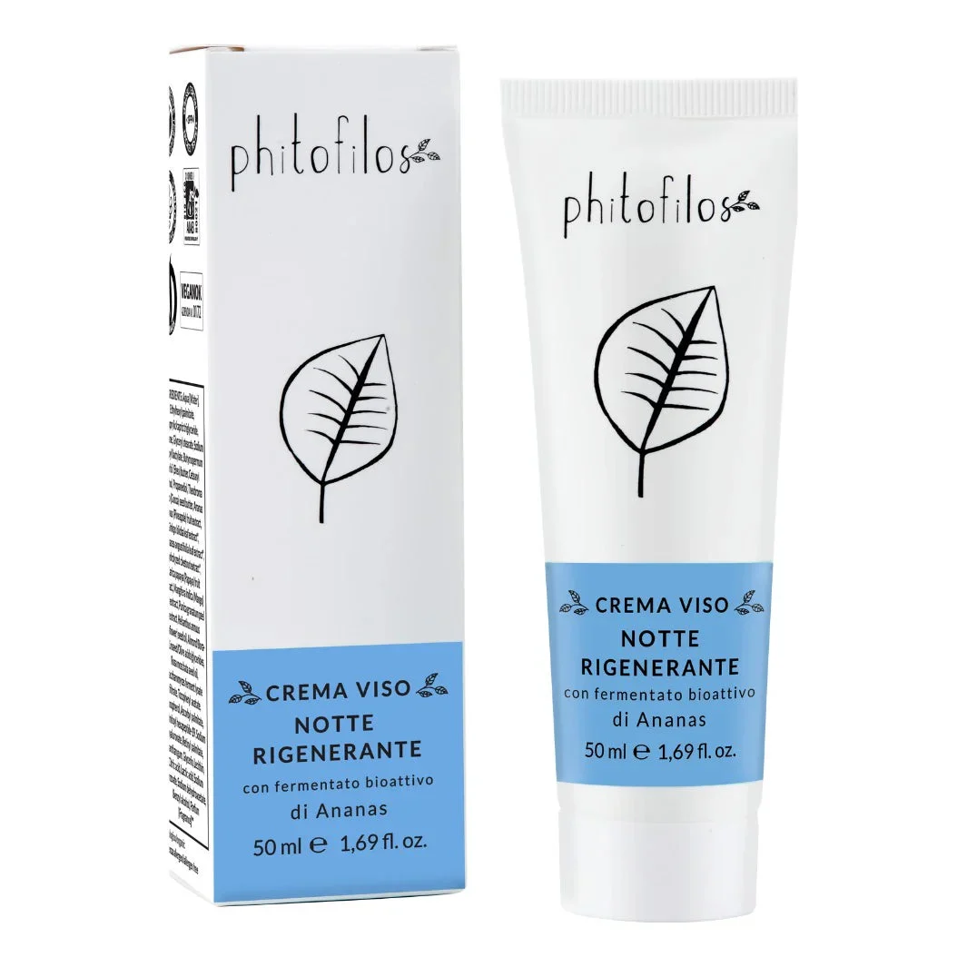 Phitofilos Crema Viso Notte Rigenerante, 50 ml