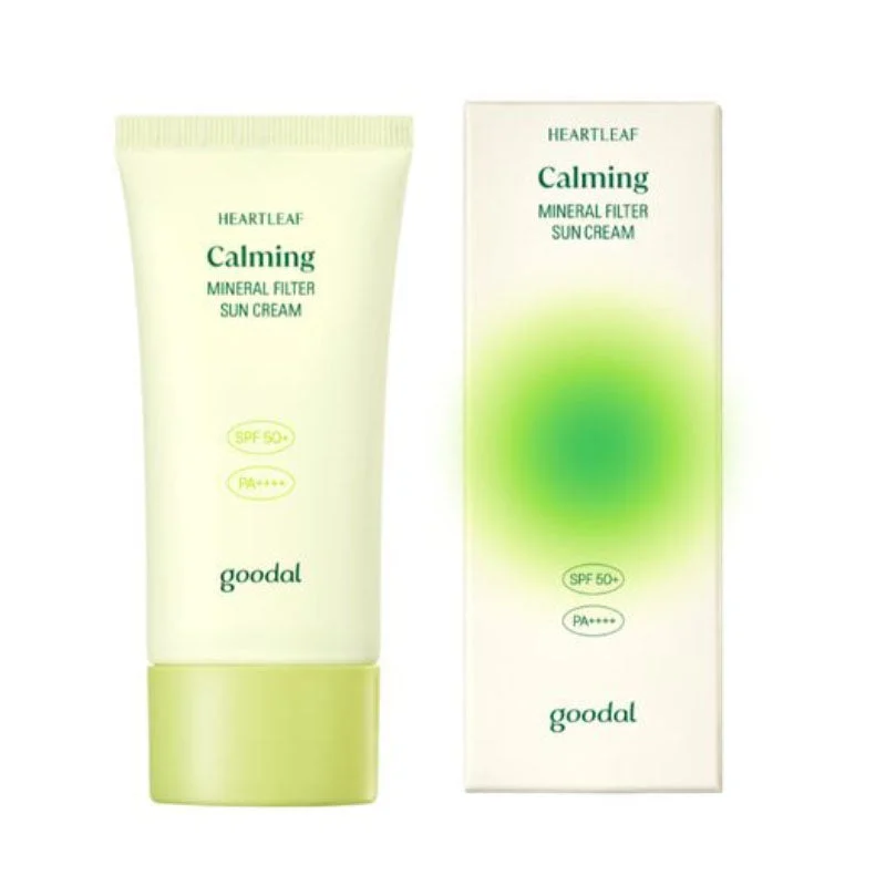 Crema solare con filtro minerale calmante Houttuynia Cordata 50 ml