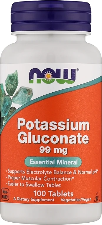 Gluconato di potassio, 99 mg