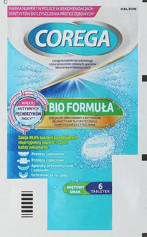Compresse per pulizia protesi