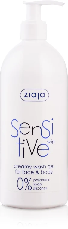 Gel viso e corpo per pelli sensibili