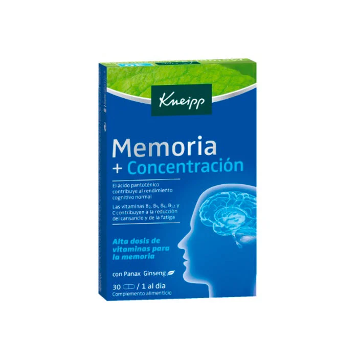 Kneipp Memory Concentrazione 30 Capsule