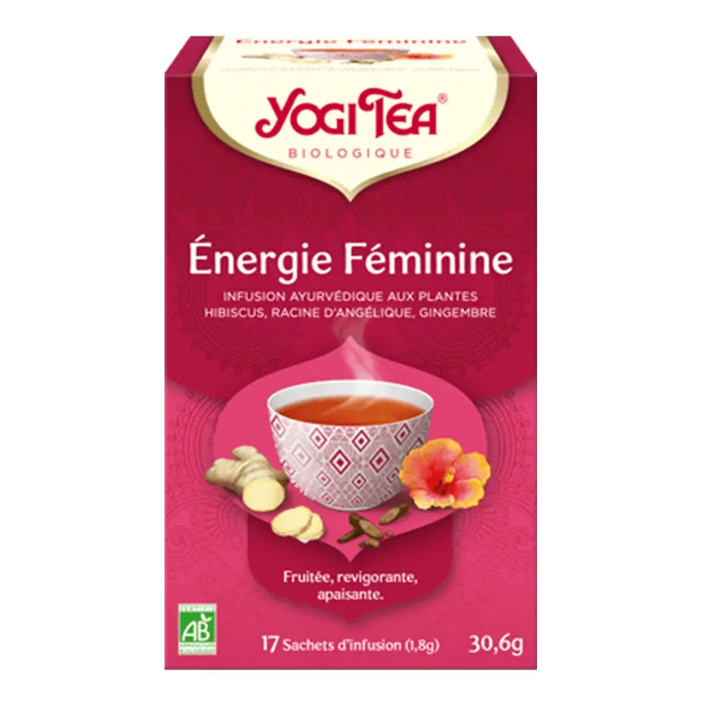 Yogi Tea Energia Femminile Infuso Ayurvedico Bio 17 Bustine