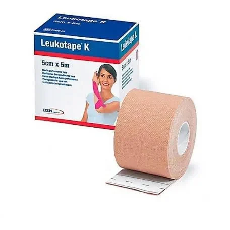 Bsn Medical Leukotape K Bendaggio Tecnico Neuro Muscolare Vnm Beige 5 Cm X 5 C