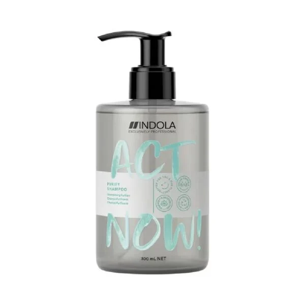 Indola Act Now Shampoo purificante 300 ml