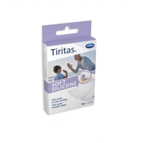 Strisce di silicone Cerotti adesivi 6 x 10 cm 5 Unità Hartmann