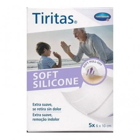 Cerotti in silicone morbido 2 taglie Medicazioni 8 unità Hartmann