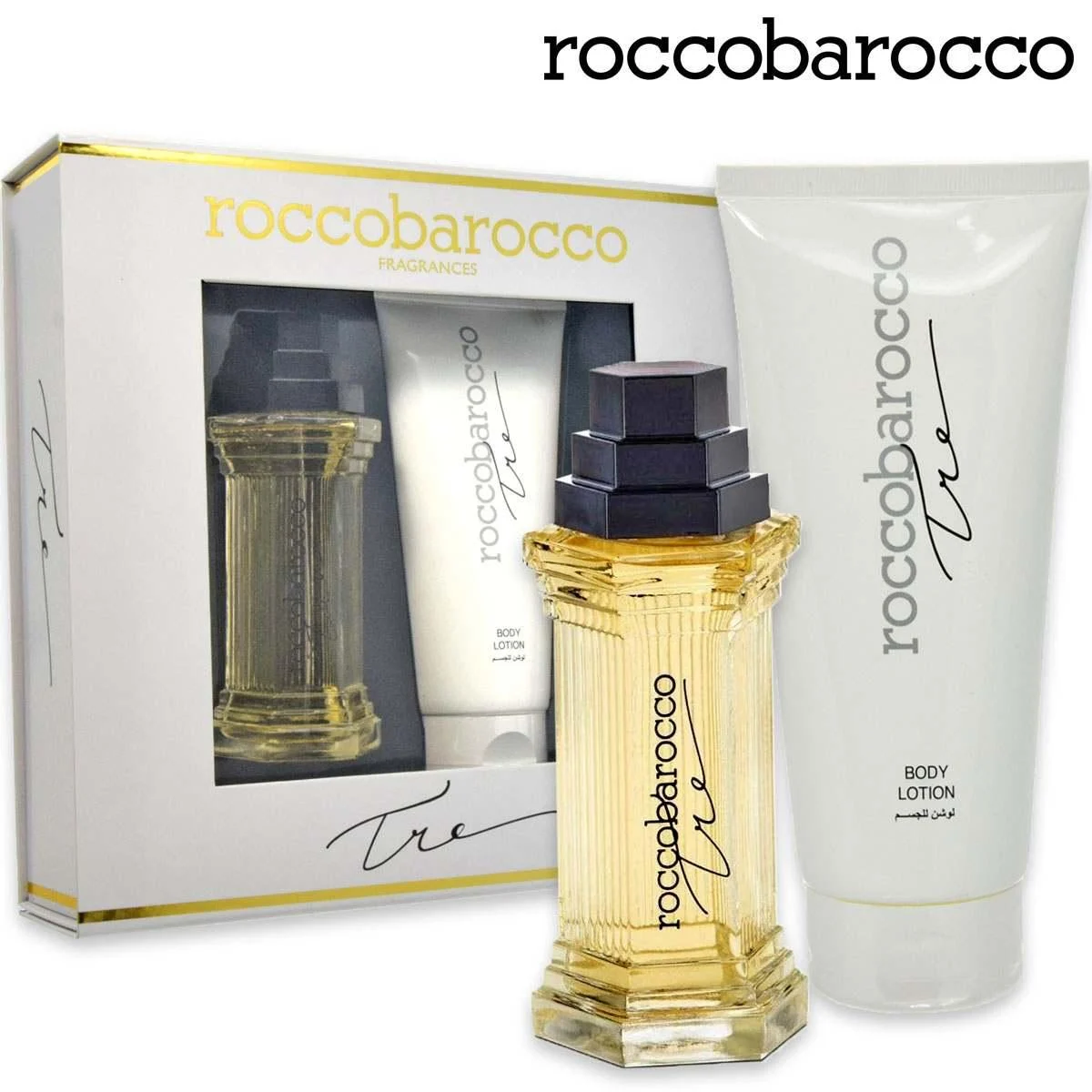 Rocco barocco tre edp 100 ml + lozione corpo 200 ml