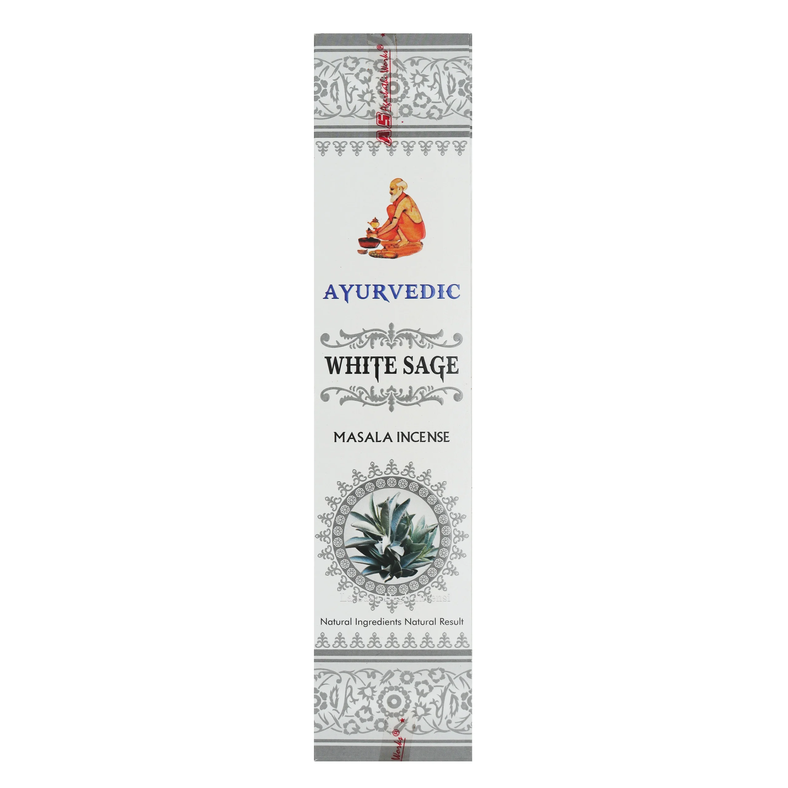 Salvia Bianca - Bastoncini di incenso Ayurvedic - 15g