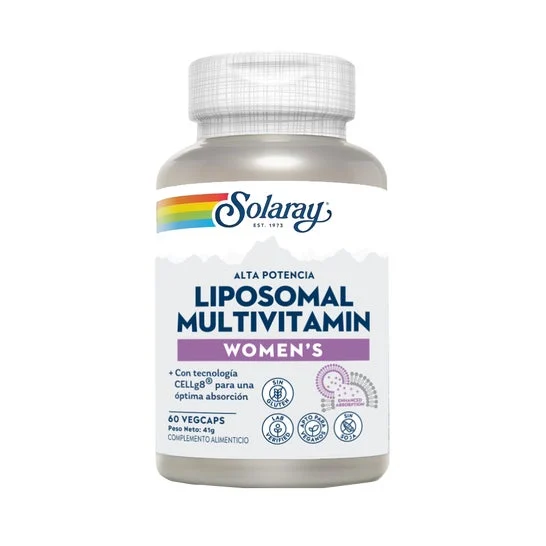 Solaray Liposomal Multivitamin Mujer 60caps