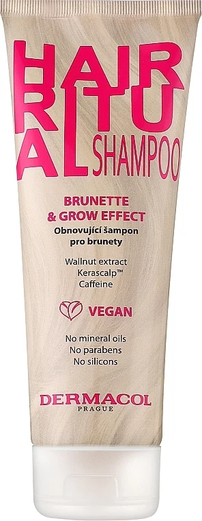 Shampoo per capelli bruni