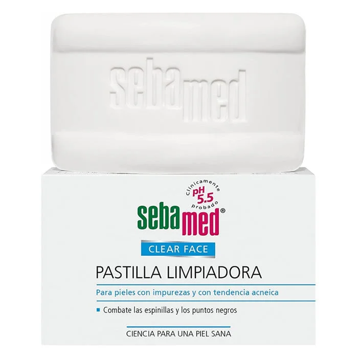 Barretta Detergente Viso Trasparente Sebamed 100g