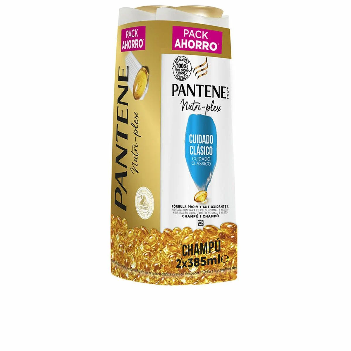 Pantene Cura Classico Shampoo Lotto 2 X 385ml