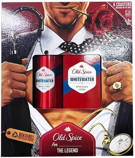 Old Spice Cof Whitewater Deodorante 150ml dopobarba