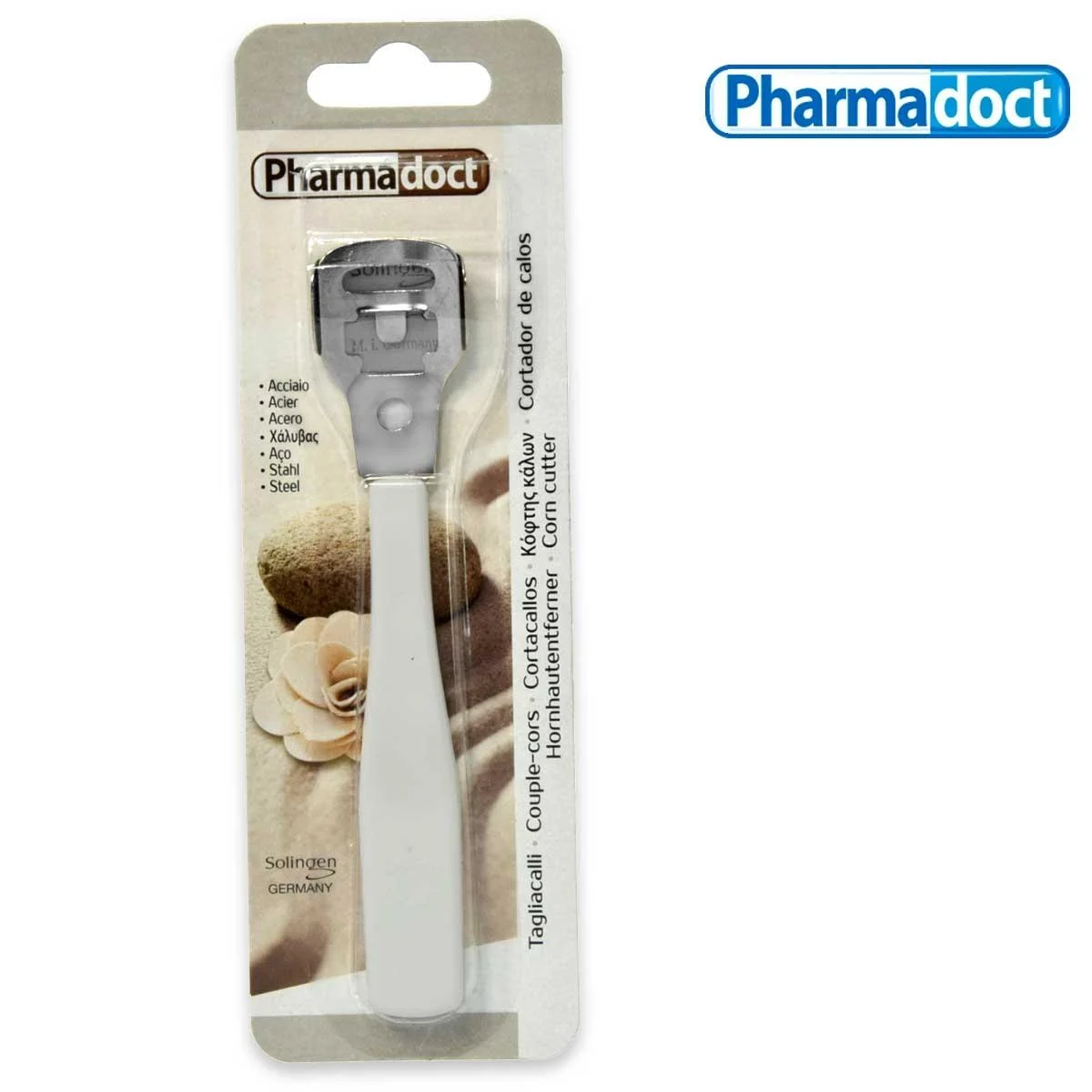 Pharmadoct tagliacalli acciaio in blister