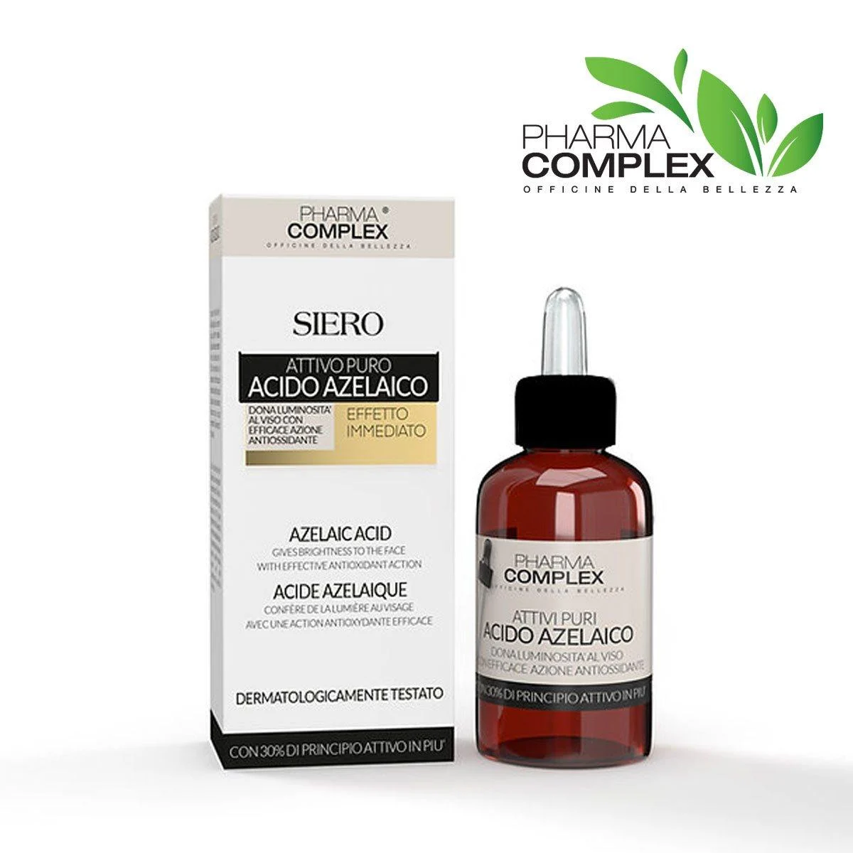 Pharma complex siero viso attivi puri acido azelaico 30 ml