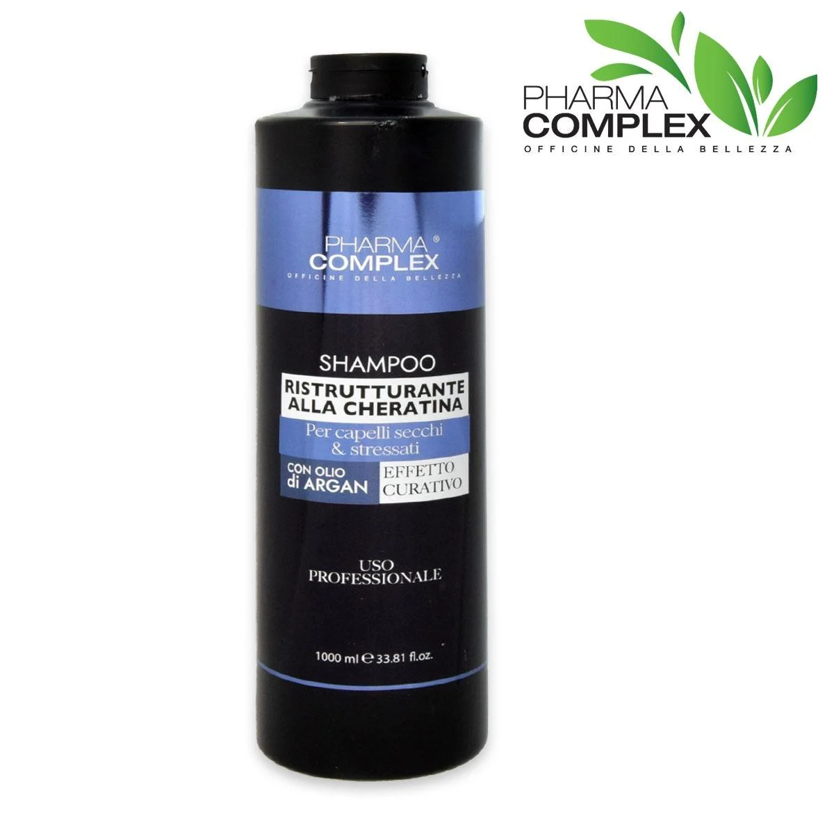 Pharma complex shampoo ristrutturante alla cheratina 1 litro