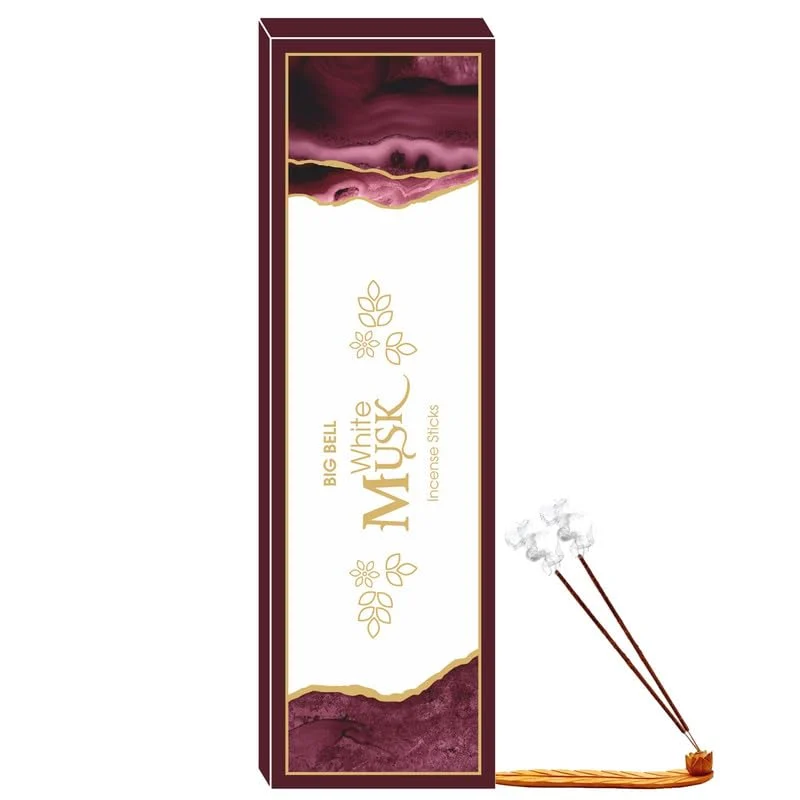 Muschio Bianco - Bastoncini di Incenso - Big Bell - 15g