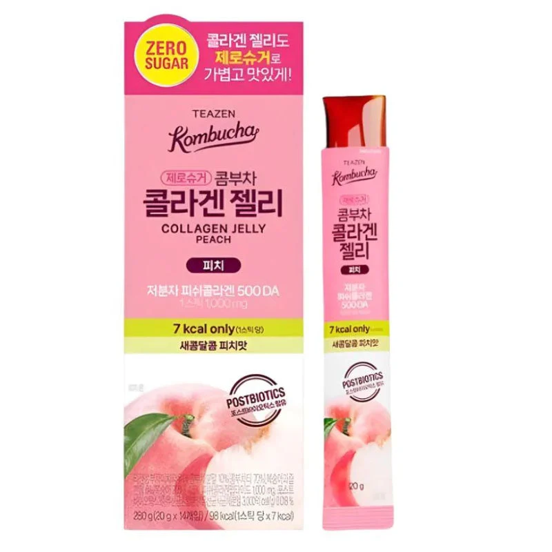 Gelatina al collagene al gusto pesca (20 g * 14 bustine monodose)