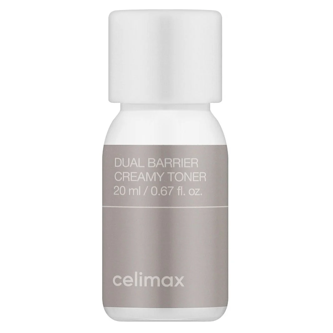 Doppia barriera cremosa Toner Mini 20 ml