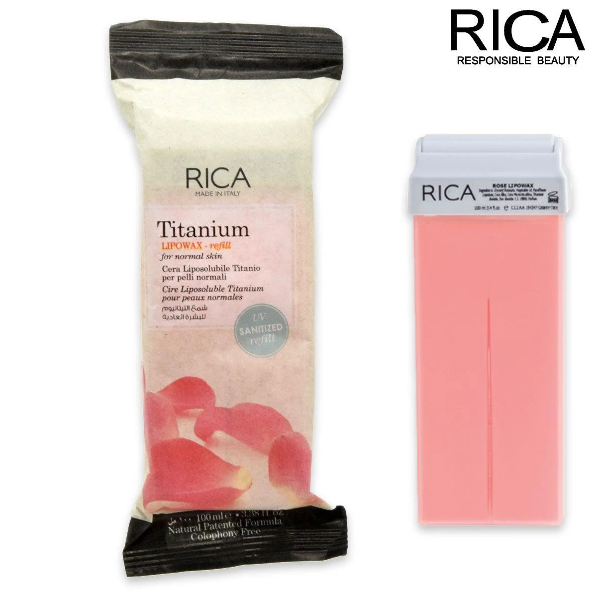Rica ricarica astucciata liposolubile titanio 100 ml