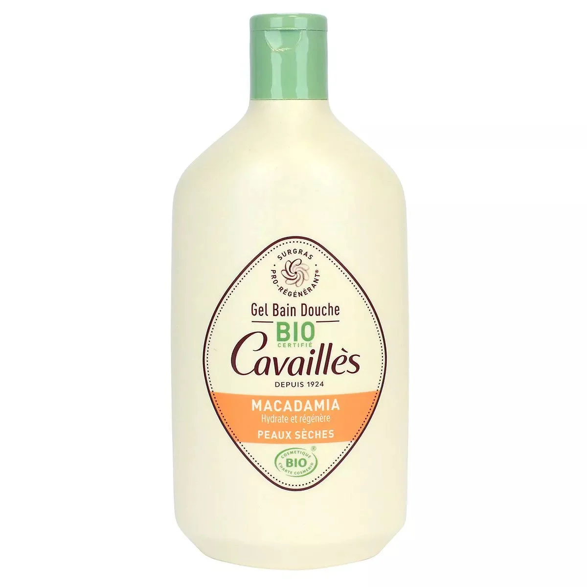 Cavaillès Gel Bagno Doccia - Macadamia - Pelli Secche BIO 400ML