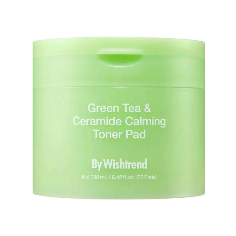 Tè verde e ceramidi calmanti Toner Tampone (70 tamponi)