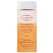 Clarins Detergente viso One-Step - Struccante express per tutti i tipi di pelle - 200 ml